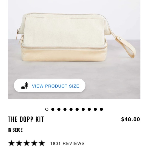 Beis weekender duffle and Dopp kit - Picture 4 of 9